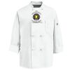 Eight Knot Button Chef Coat with Thermometer Pocket Thumbnail